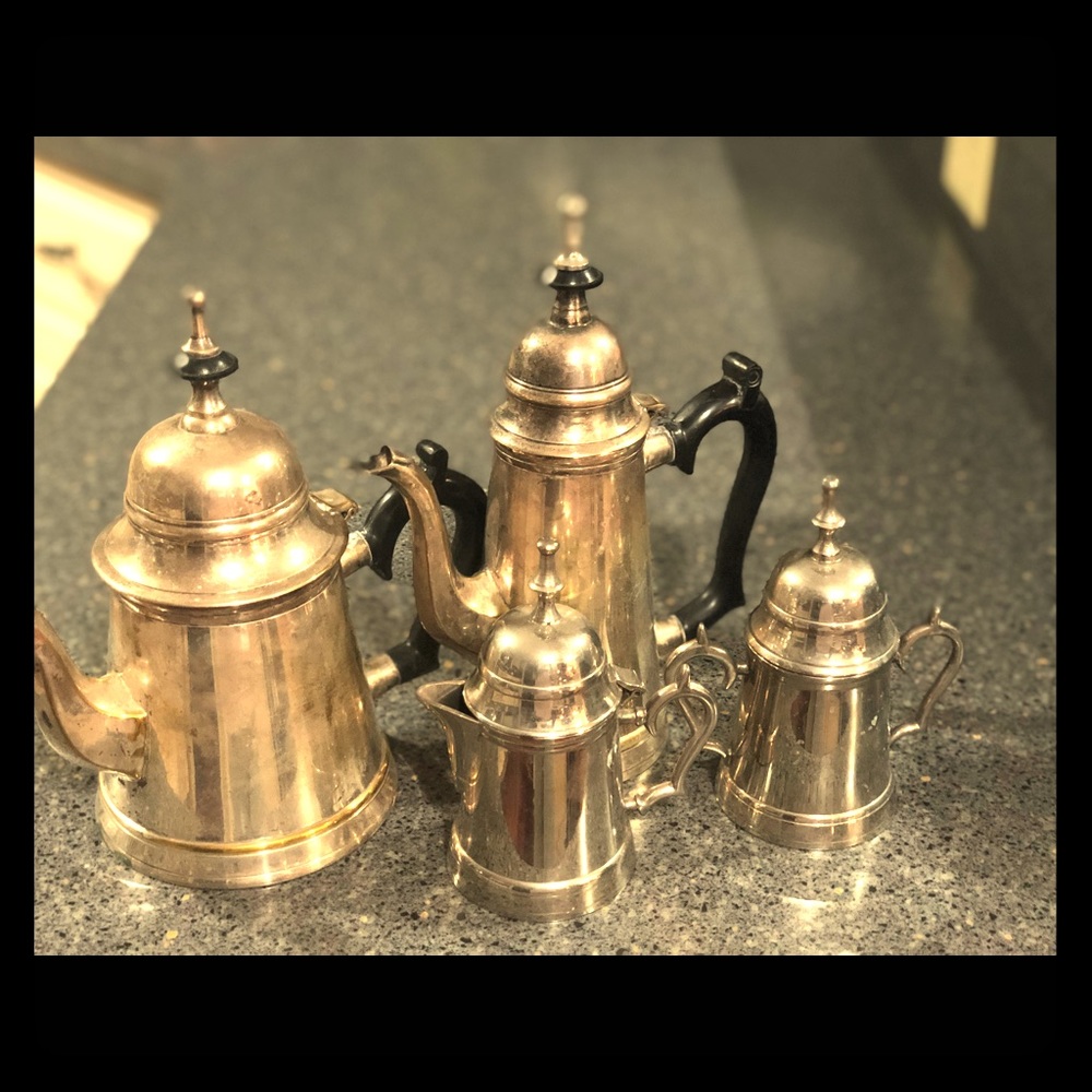 Vintage SilverPlated tea and Coffee service